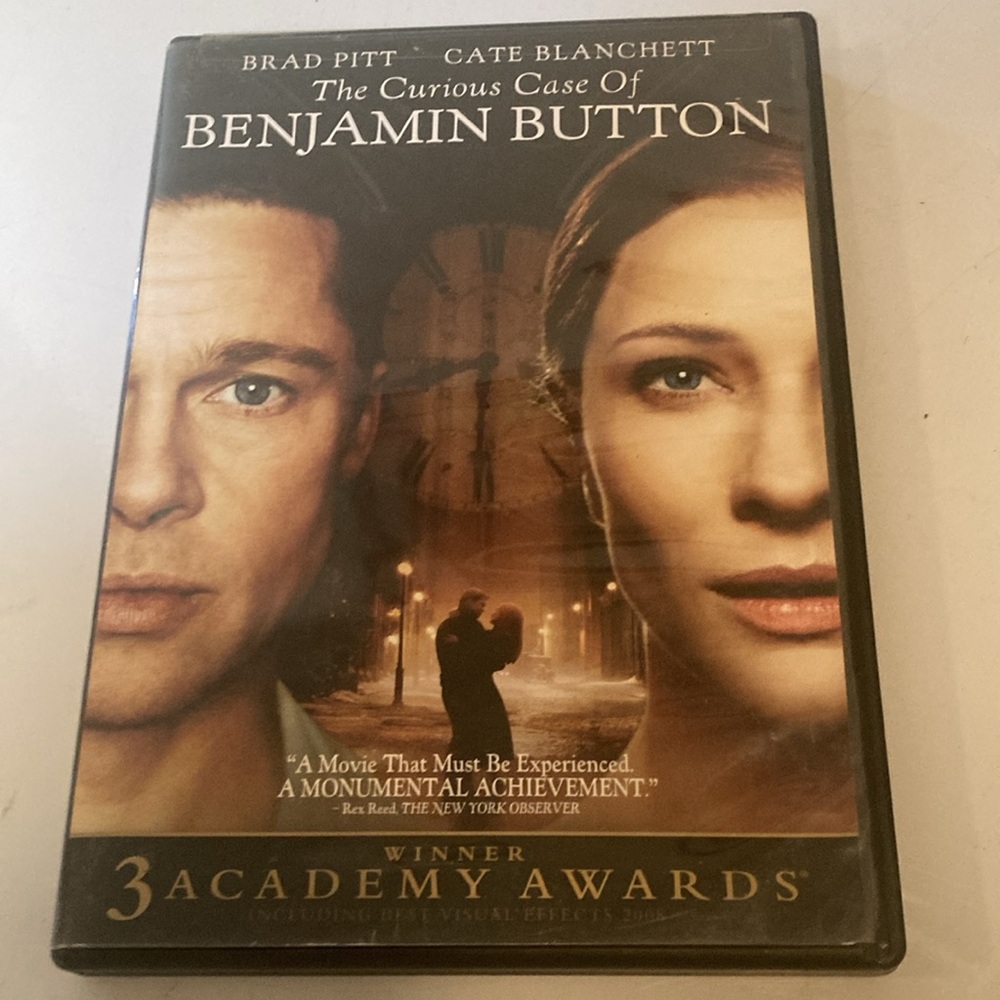 Benjamin button dvd